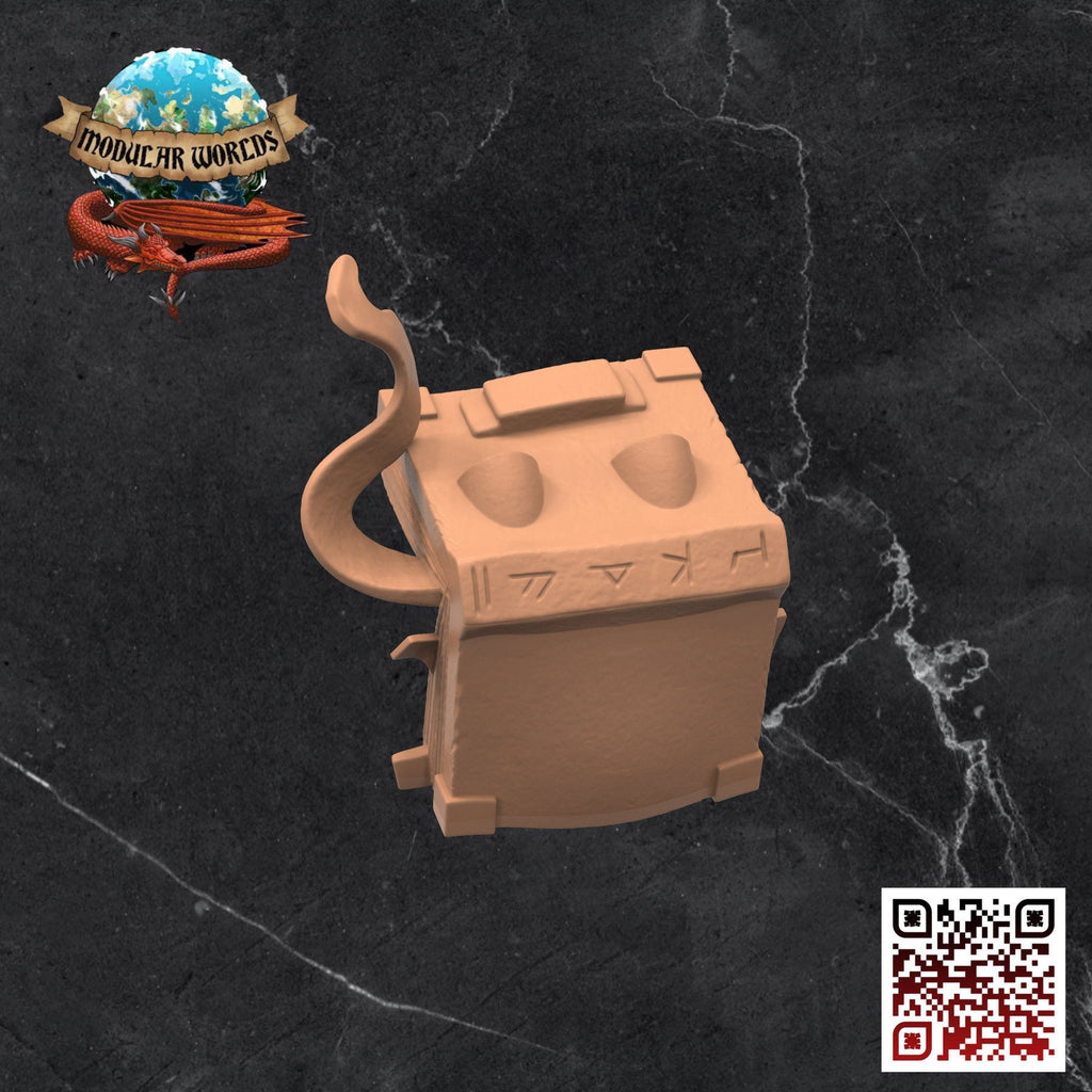 Flying Spellbook: Tabletop Gaming Miniature (Resin 3D Print)