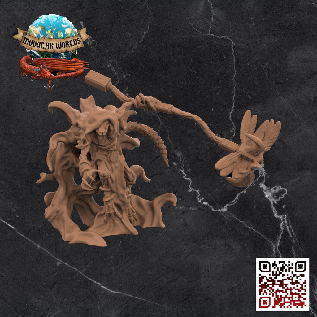 Lizardfolk Reaper: Tabletop Gaming Miniature (Resin 3D Print)