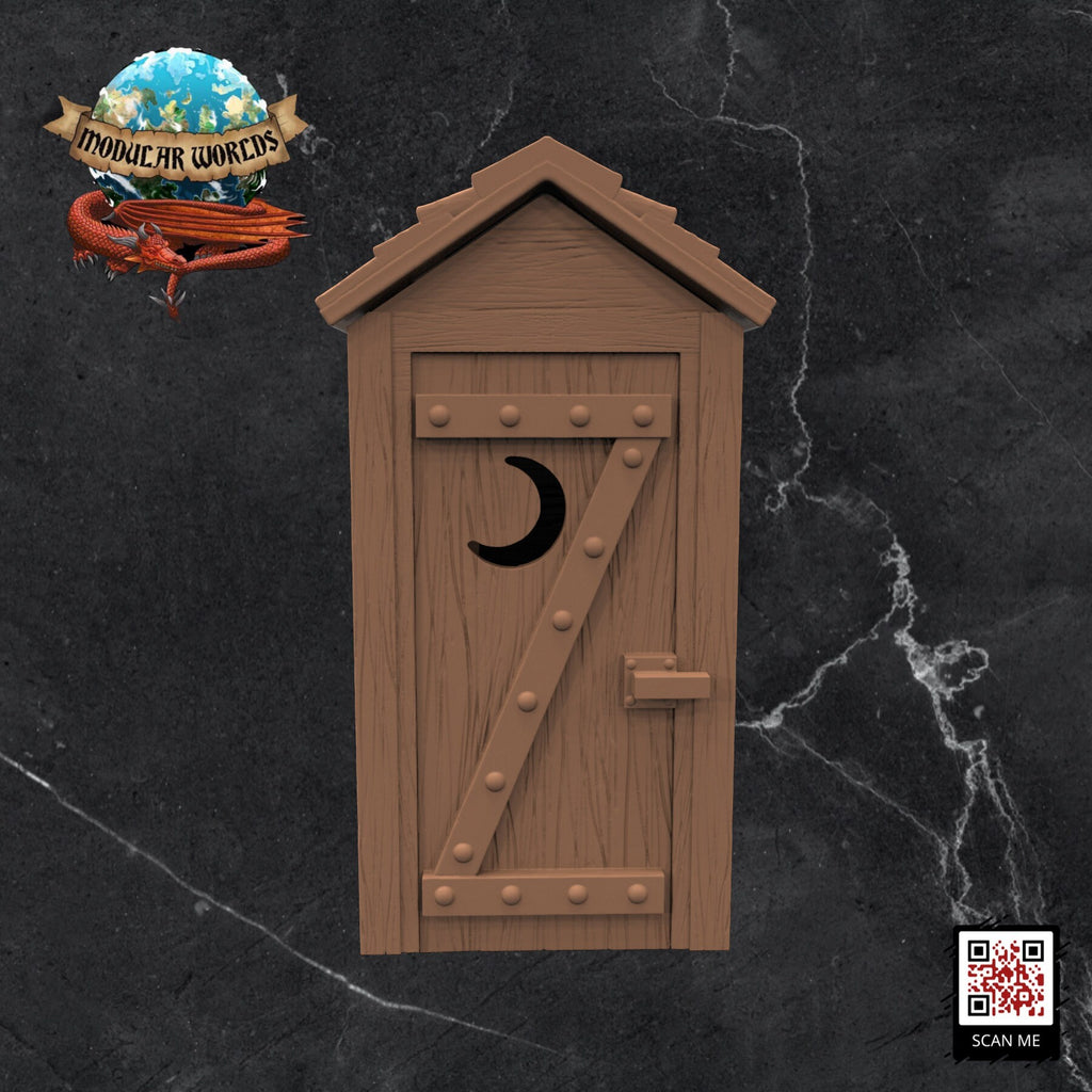 Outhouse Mimic: Tabletop Gaming Miniature (Resin 3D Print)
