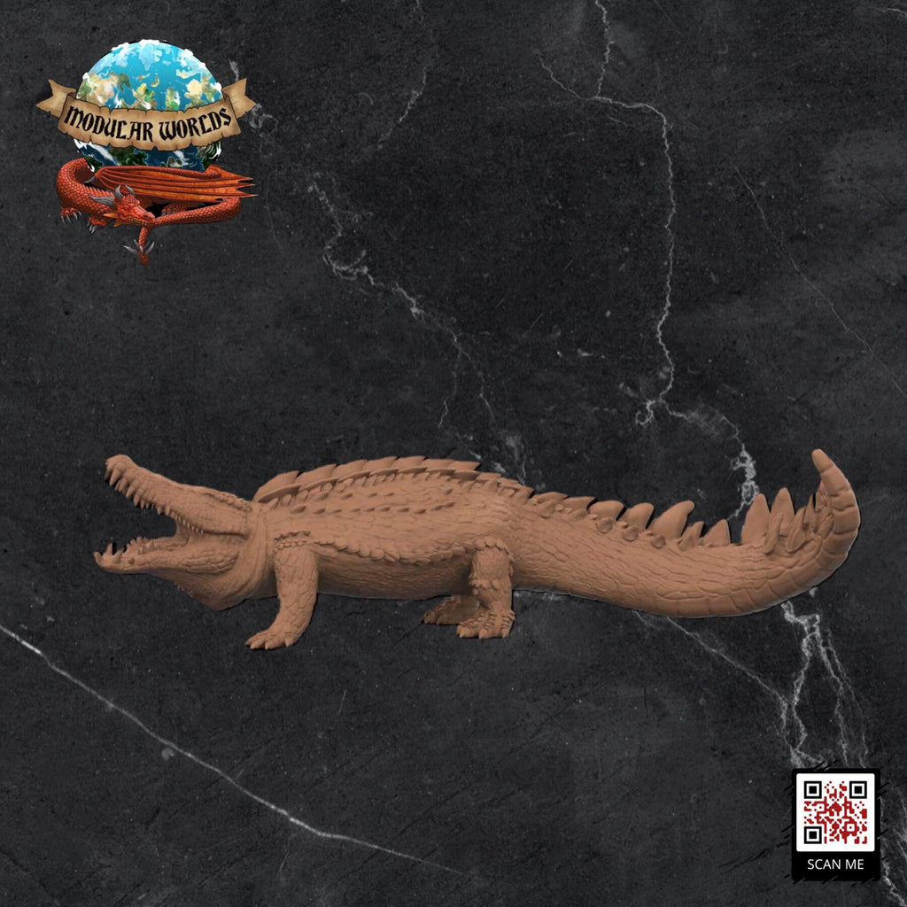 Crocolisk: Tabletop Gaming Miniature (Resin 3D Print)