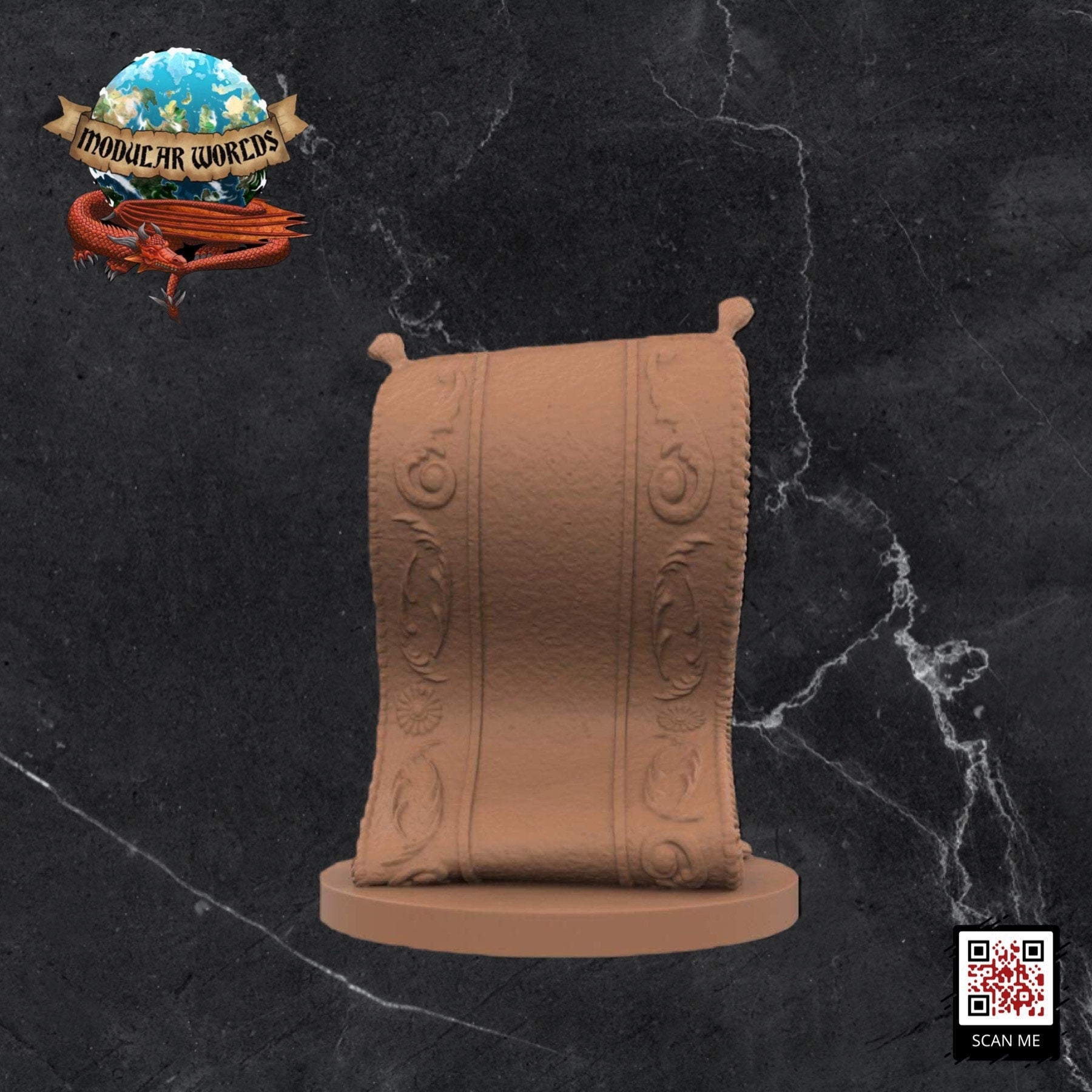 Rug of Smothering: Tabletop Gaming Miniature (Resin 3D Print)