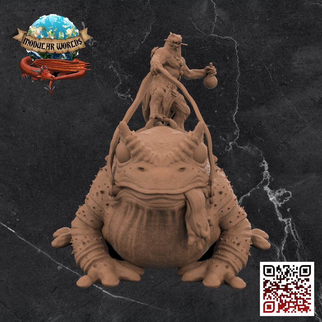 Frogzerker: Tabletop Gaming Miniature (Resin 3D Print)