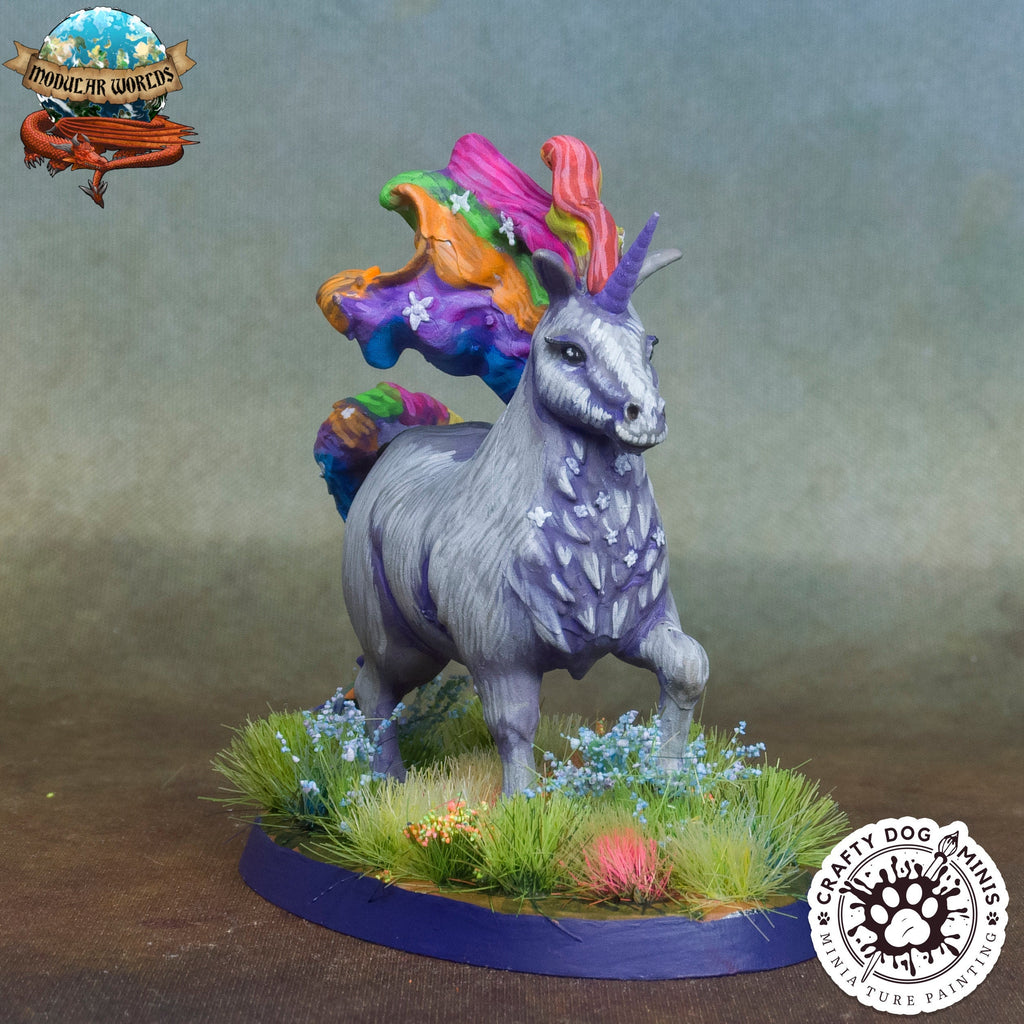 Chubbicorn: Tabletop Gaming Miniature (Resin 3D Print)
