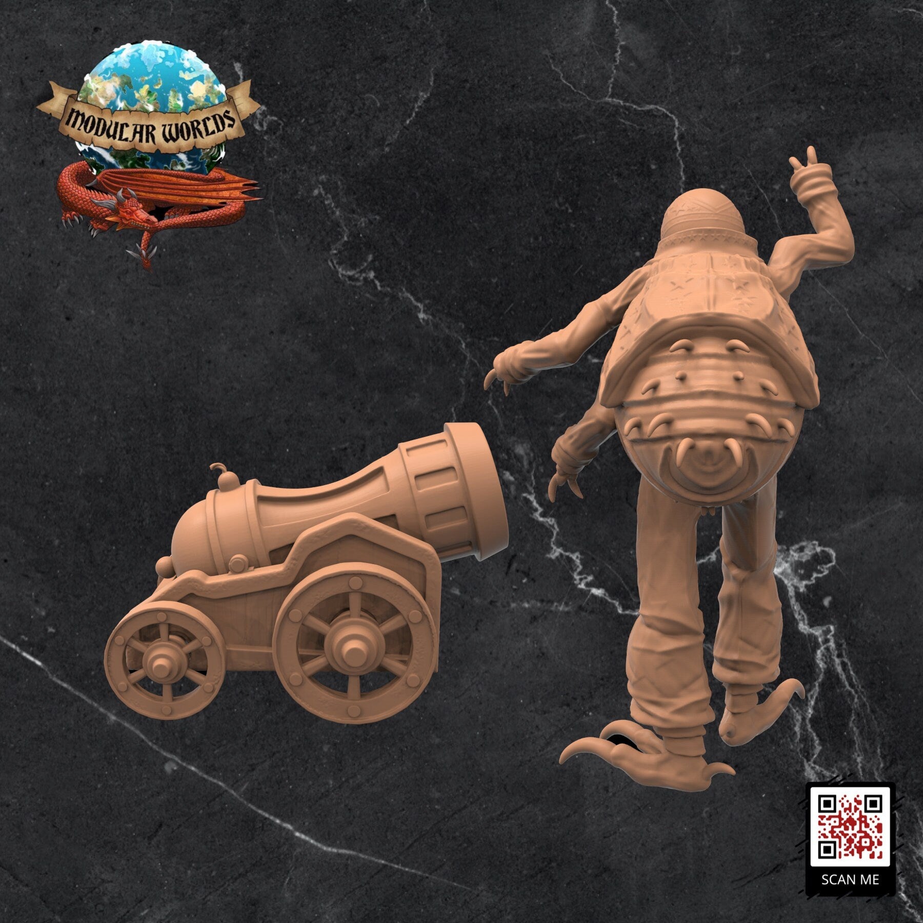 Fleavel Knievel: Tabletop Gaming Miniature (Resin 3D Print)
