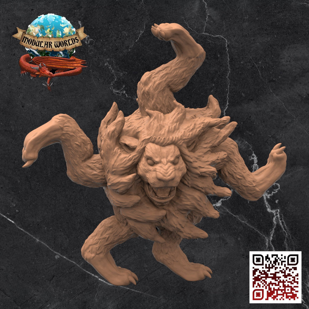 Roving Mauler: Tabletop Gaming Miniature (Resin 3D Print)