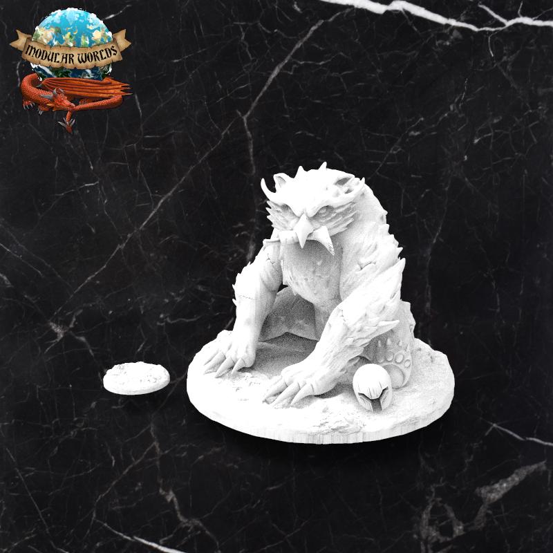Owlbear Mama: Tabletop Gaming Miniature (Resin 3D Print)