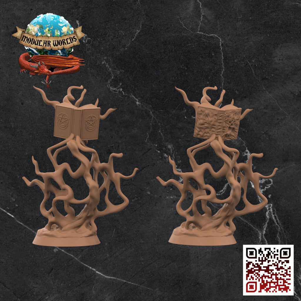 Enchanted Spellbooks x 2: Tabletop Gaming Miniature (Resin 3D Print)