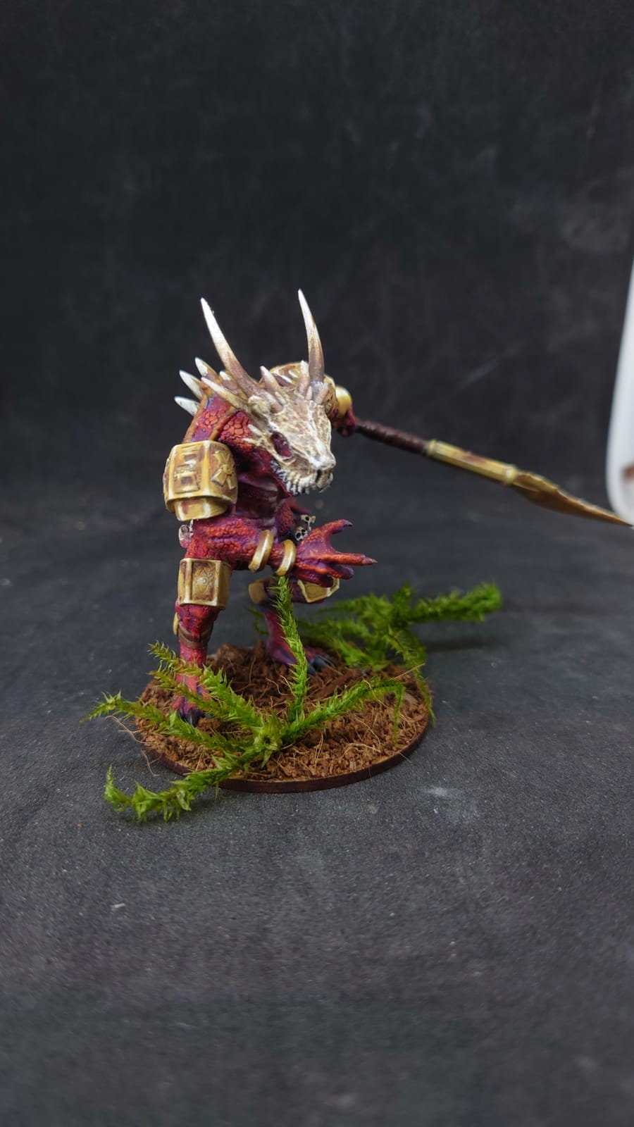 Lizardfolk Bodyguard Miniature for D&D, Pathfinder