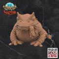 Hogeth Swamp Toad: Tabletop Gaming Miniature (Resin 3D Print)