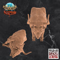 Draft Oxen & Corpse Set: Tabletop Gaming Miniature (Resin 3D Print)