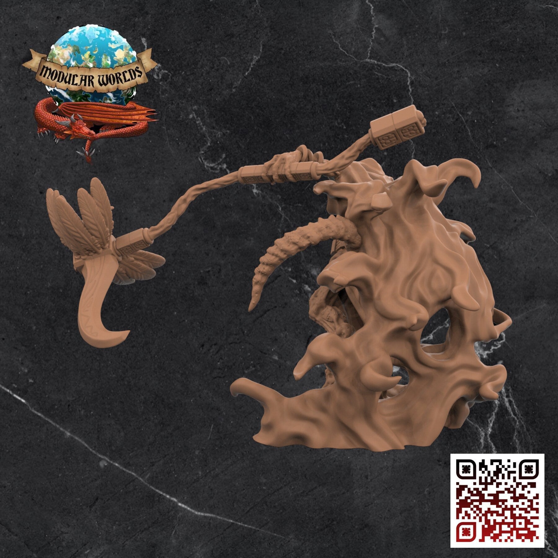 Lizardfolk Reaper: Tabletop Gaming Miniature (Resin 3D Print)