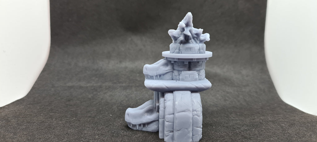 Lizardfolk Shrine: Tabletop Gaming Miniature (Resin 3D Print)