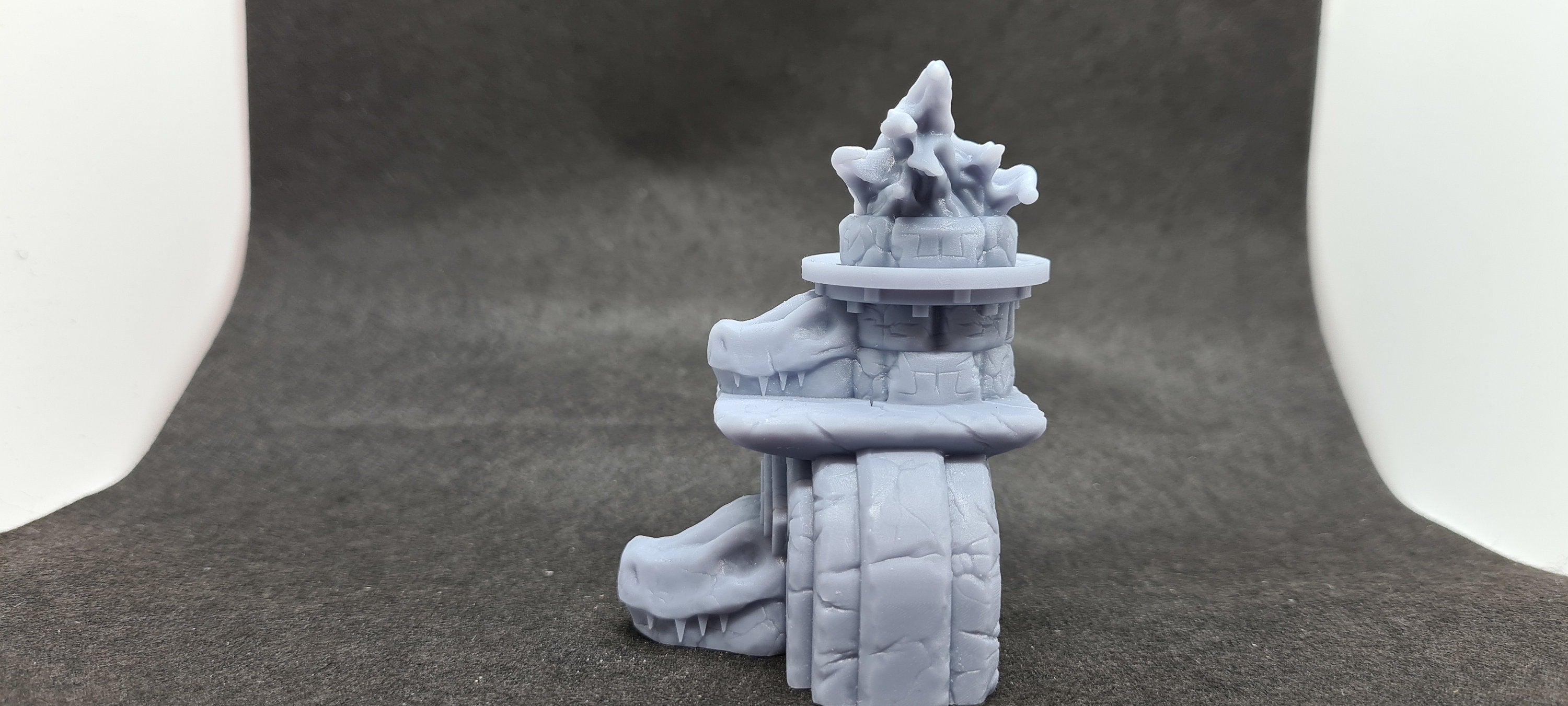 Lizardfolk Shrine: Tabletop Gaming Miniature (Resin 3D Print)