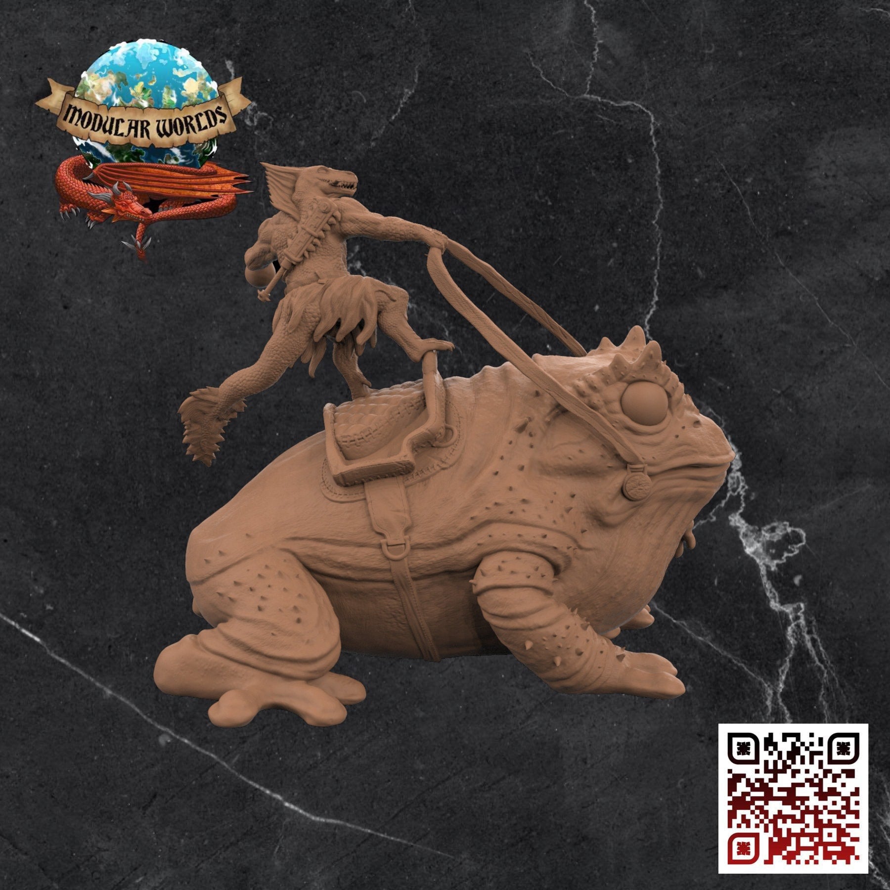 Frogzerker: Tabletop Gaming Miniature (Resin 3D Print)