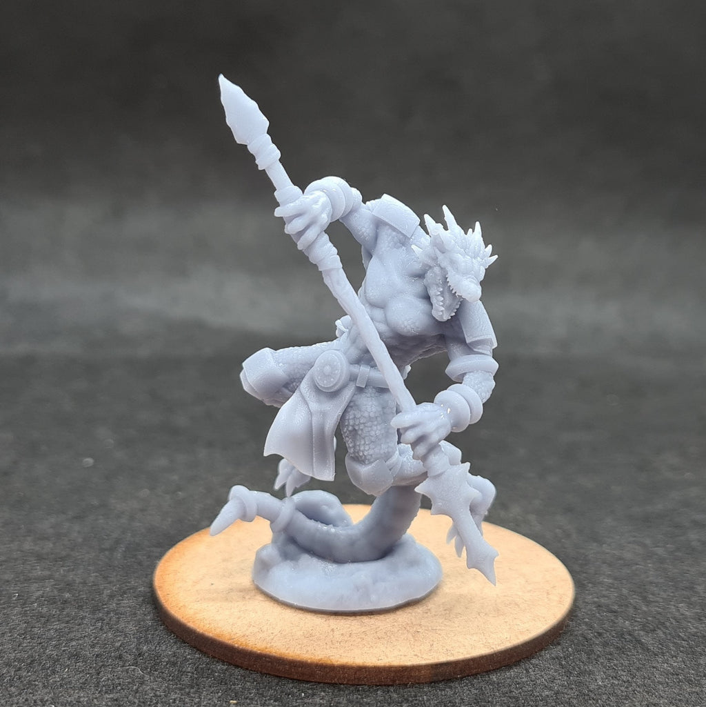 Lizardfolk Warriors x3: Tabletop Gaming Miniature (Resin 3D Print)