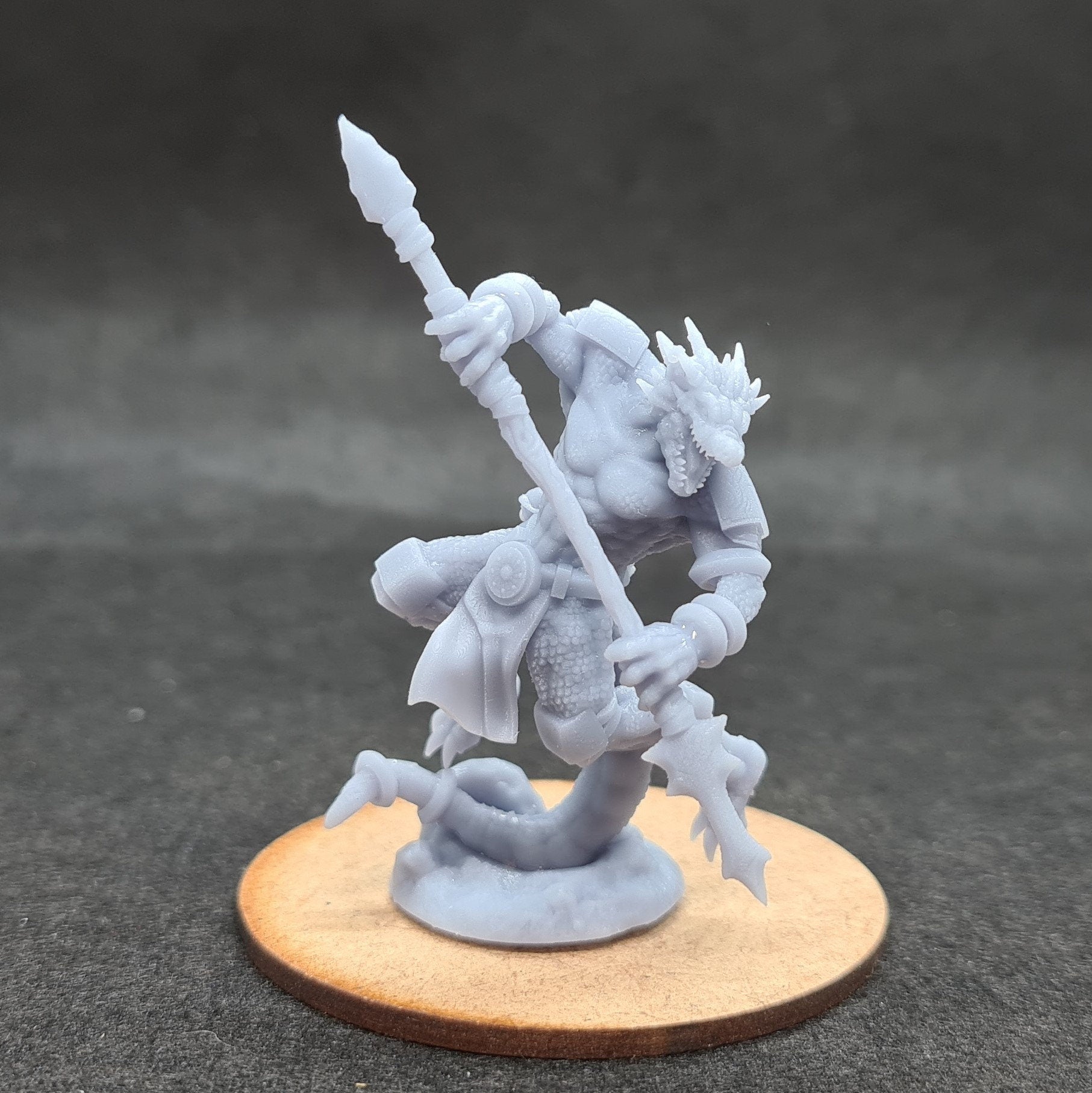 Lizardfolk Warriors x3: Tabletop Gaming Miniature (Resin 3D Print)