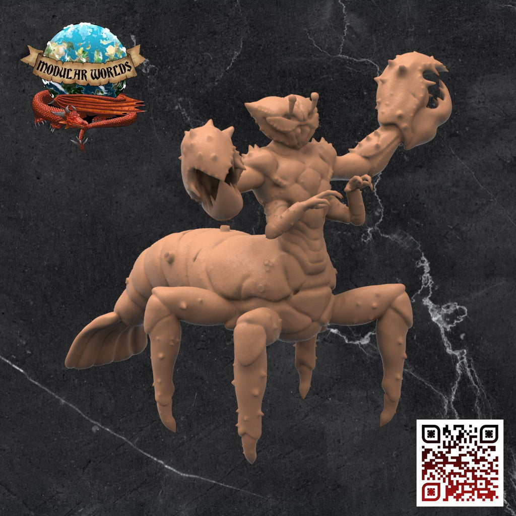 Lobstaur: Tabletop Gaming Miniature (Resin 3D Print)