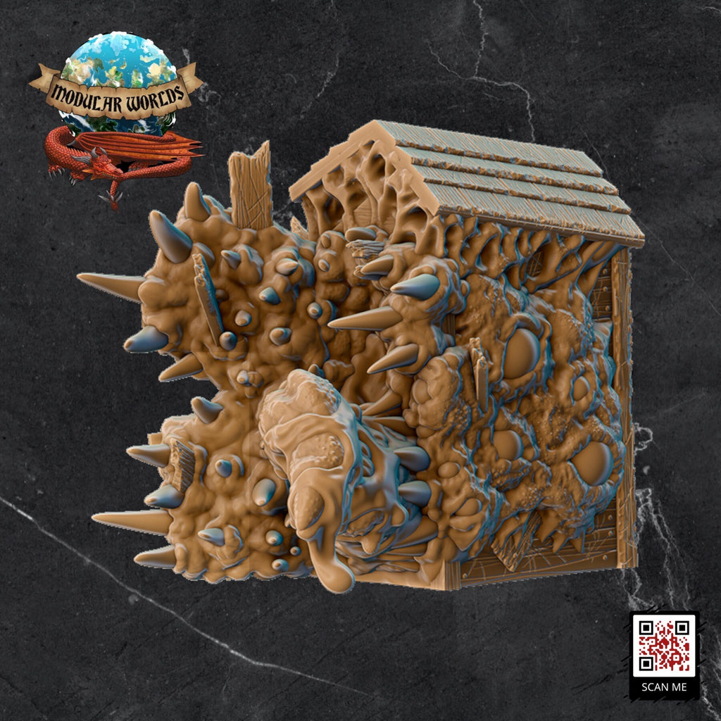 Outhouse Mimic: Tabletop Gaming Miniature (Resin 3D Print)