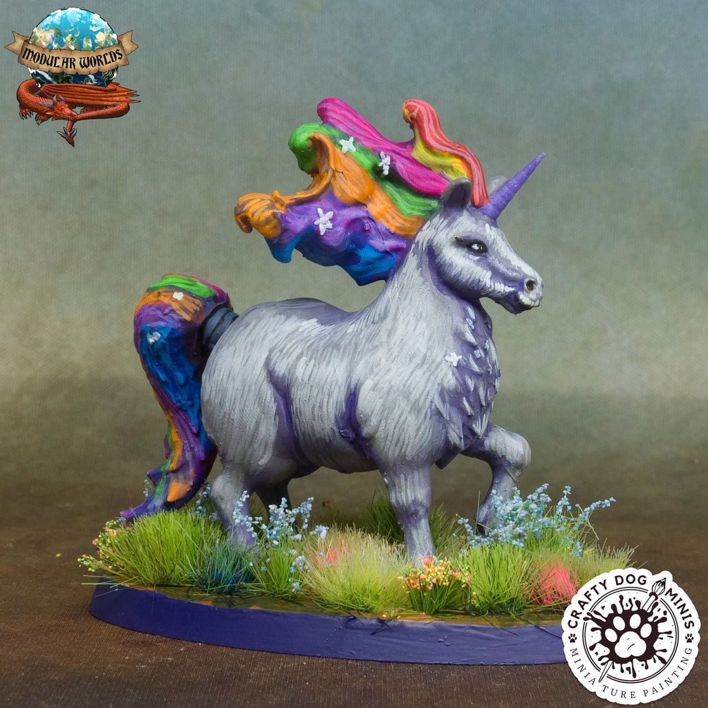 Chubbicorn: Tabletop Gaming Miniature (Resin 3D Print)