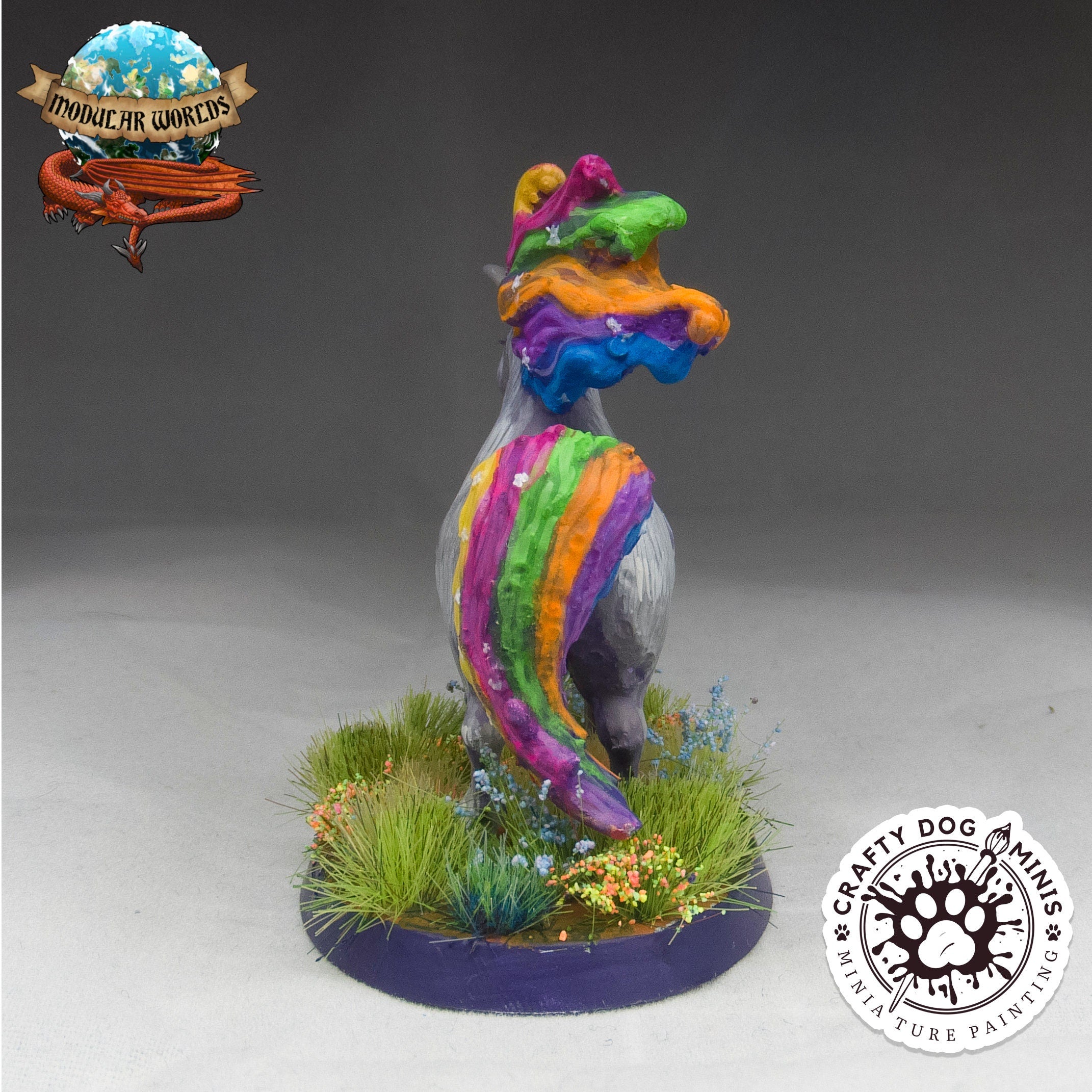 Chubbicorn: Tabletop Gaming Miniature (Resin 3D Print)