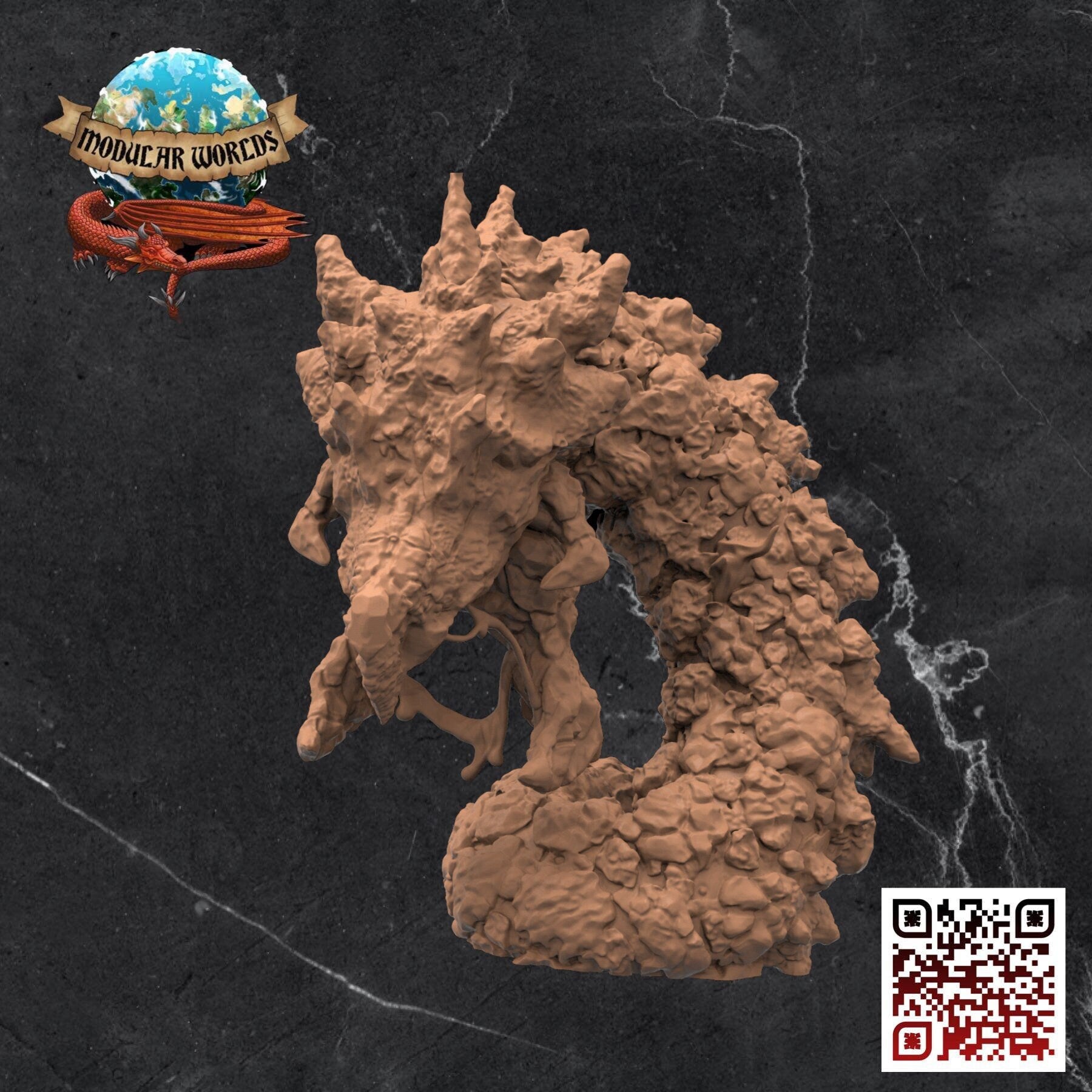 Obsidian Devourer: Tabletop Gaming Miniature (Resin 3D Print)