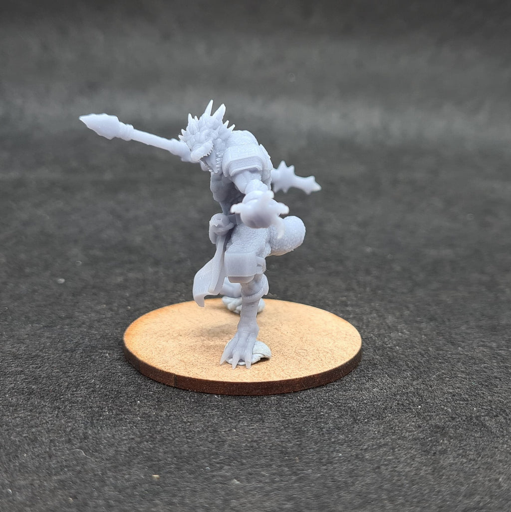 Lizardfolk Warriors x3: Tabletop Gaming Miniature (Resin 3D Print)