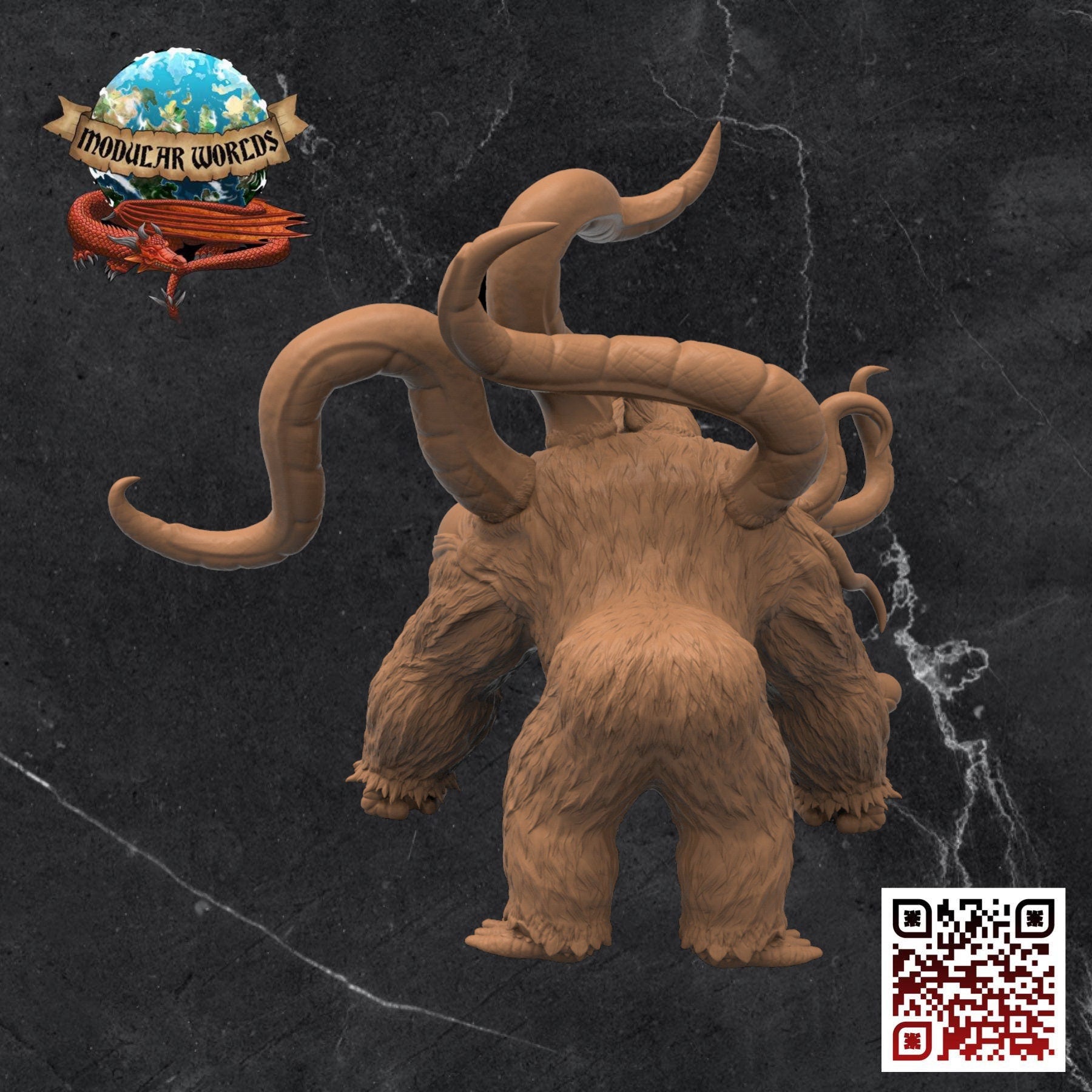 Silverback Tyrant: Tabletop Gaming Miniature (Resin 3D Print)