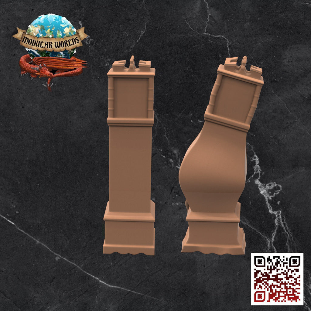 Mimic Grandfather Clock: Tabletop Gaming Miniature (Resin 3D Print)