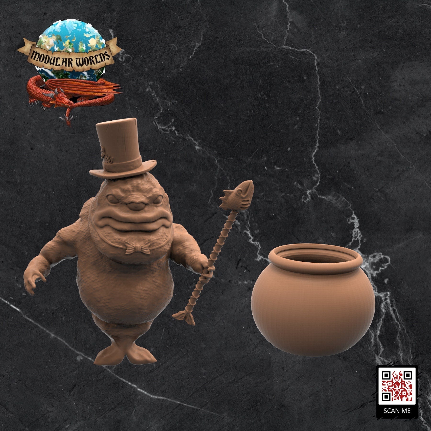 Gill Mcfinnigan: Tabletop Gaming Miniature (Resin 3D Print)
