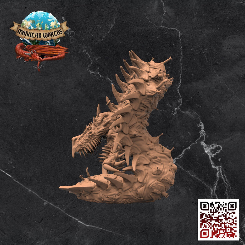 Cadaver Abomination: Tabletop Gaming Miniature (Resin 3D Print)