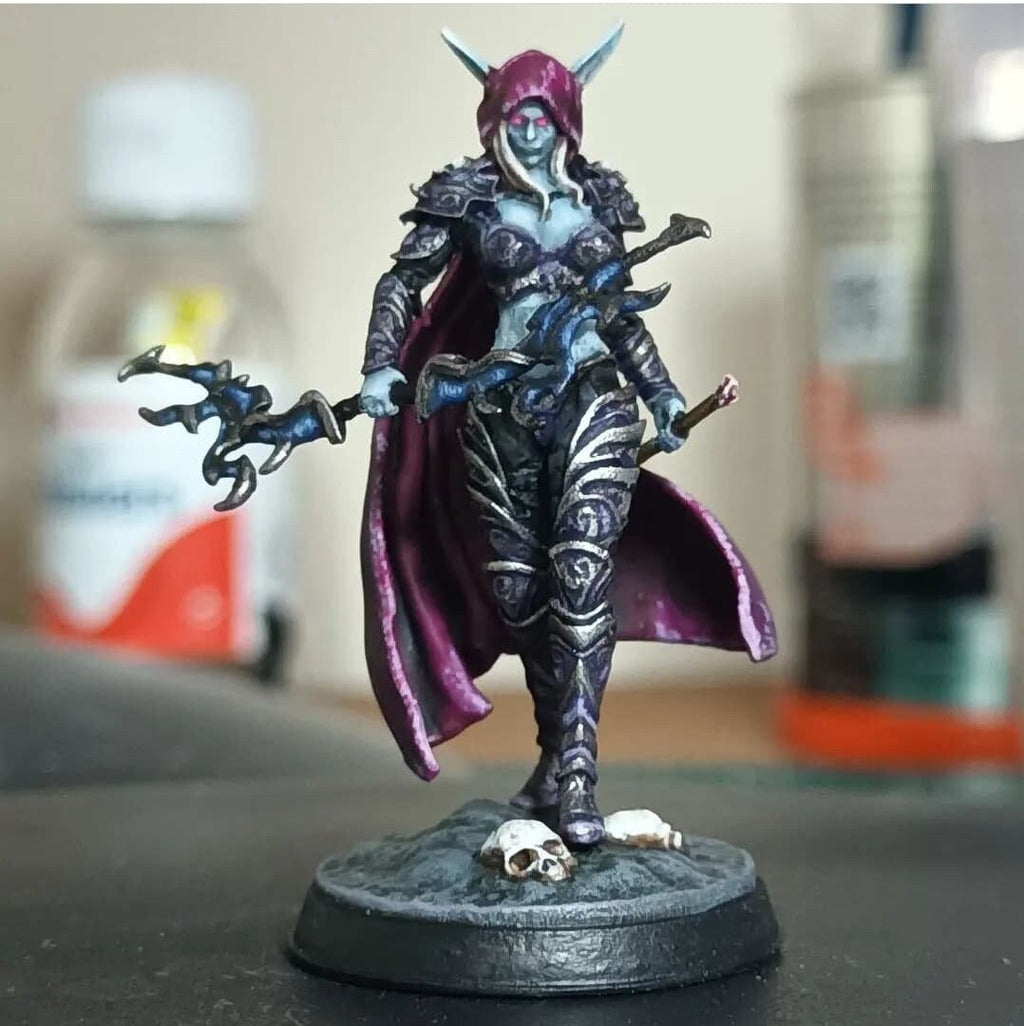 Queen of the Forsaken: Tabletop Gaming Miniature (Resin 3D Print)