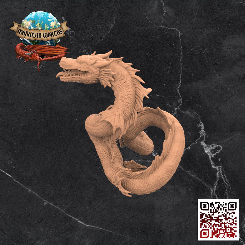 Dracofish: Tabletop Gaming Miniature (Resin 3D Print)