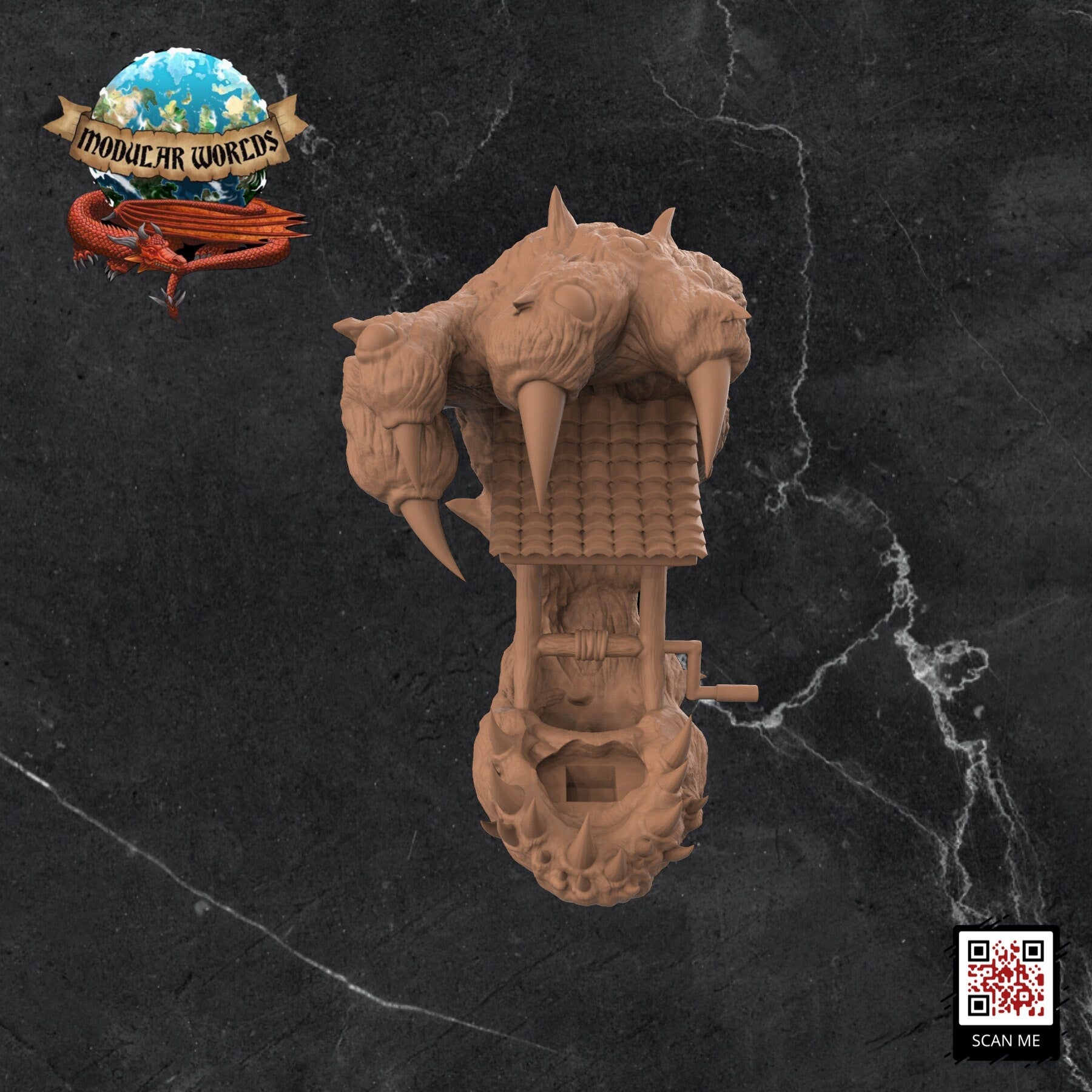 Mimic Well: Tabletop Gaming Miniature (Resin 3D Print)