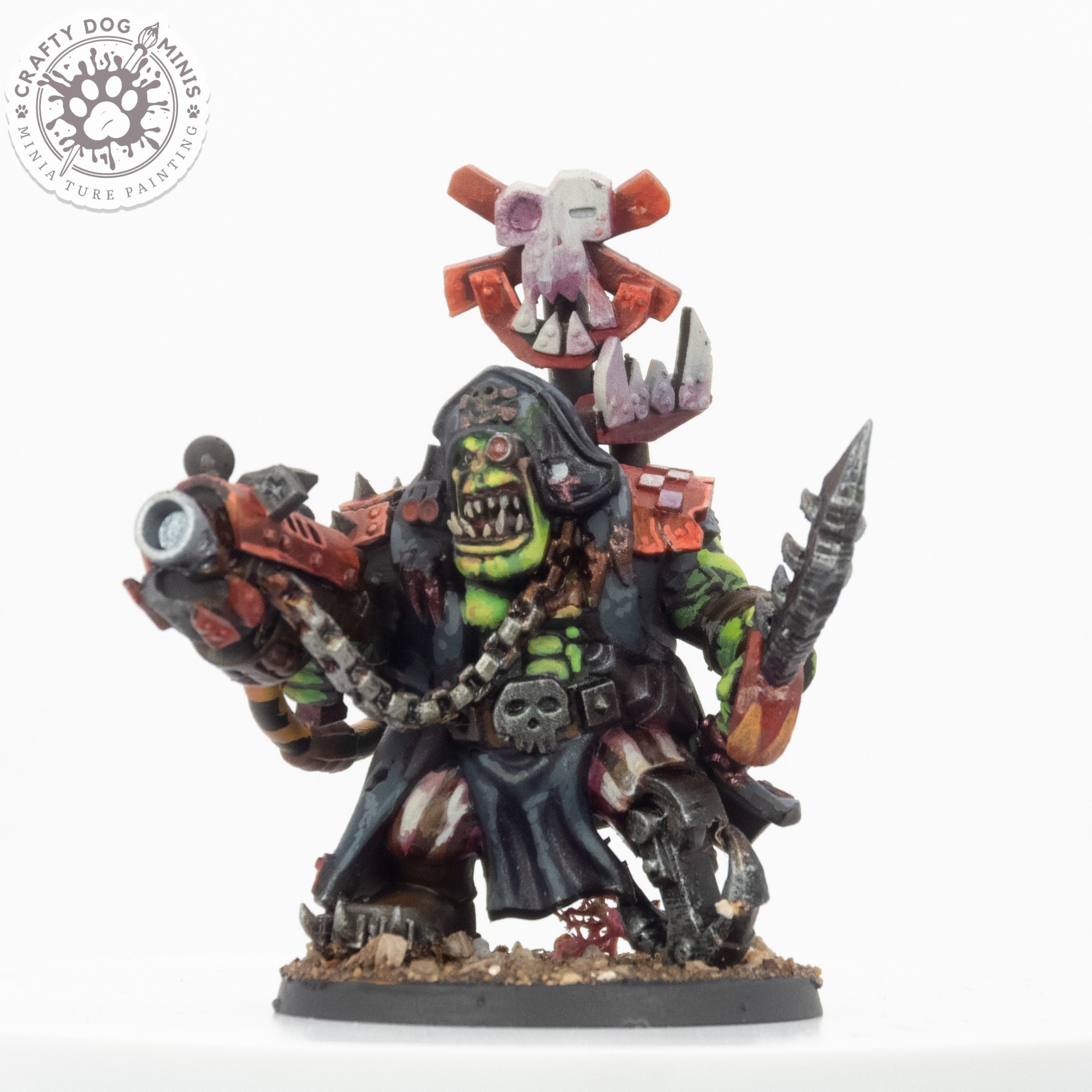 Kaptin Gudrekk: Tabletop Gaming Miniature (Resin 3D Print)