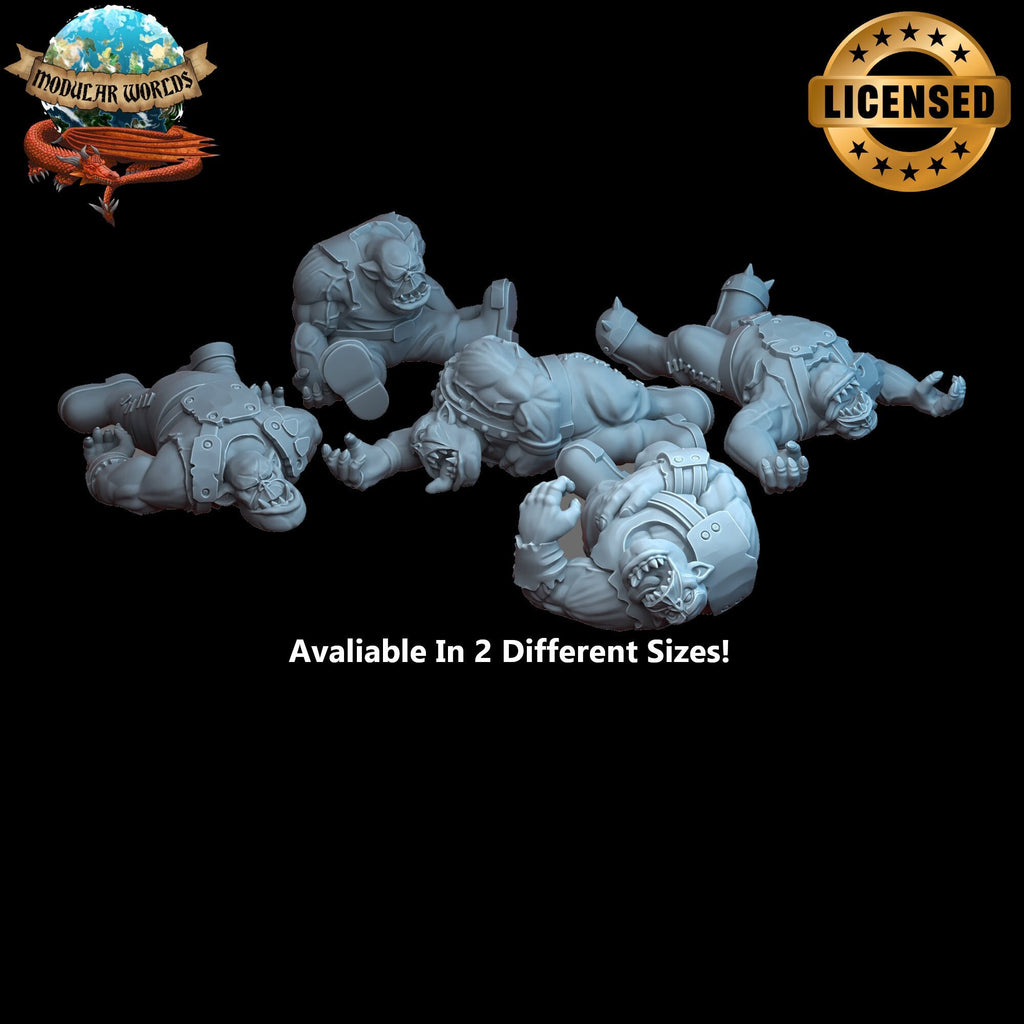 Casualties of Waagh: Tabletop Gaming Miniature (Resin 3D Print)