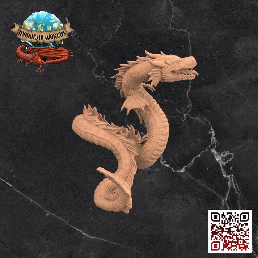 Dracofish: Tabletop Gaming Miniature (Resin 3D Print)