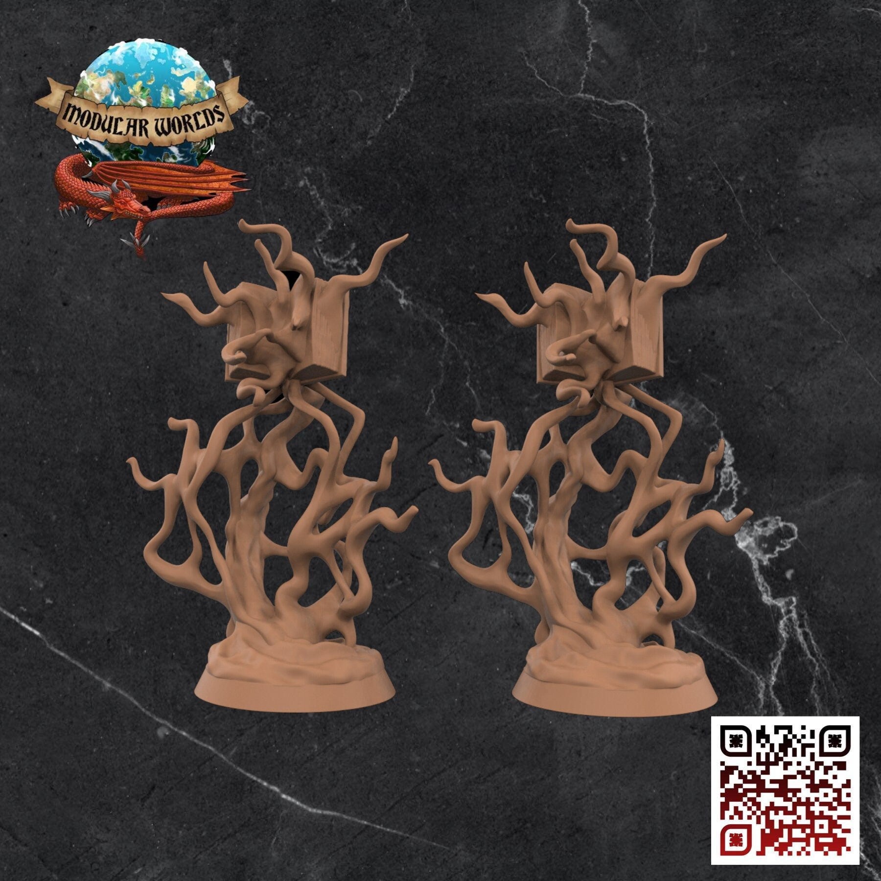 Enchanted Spellbooks x 2: Tabletop Gaming Miniature (Resin 3D Print)