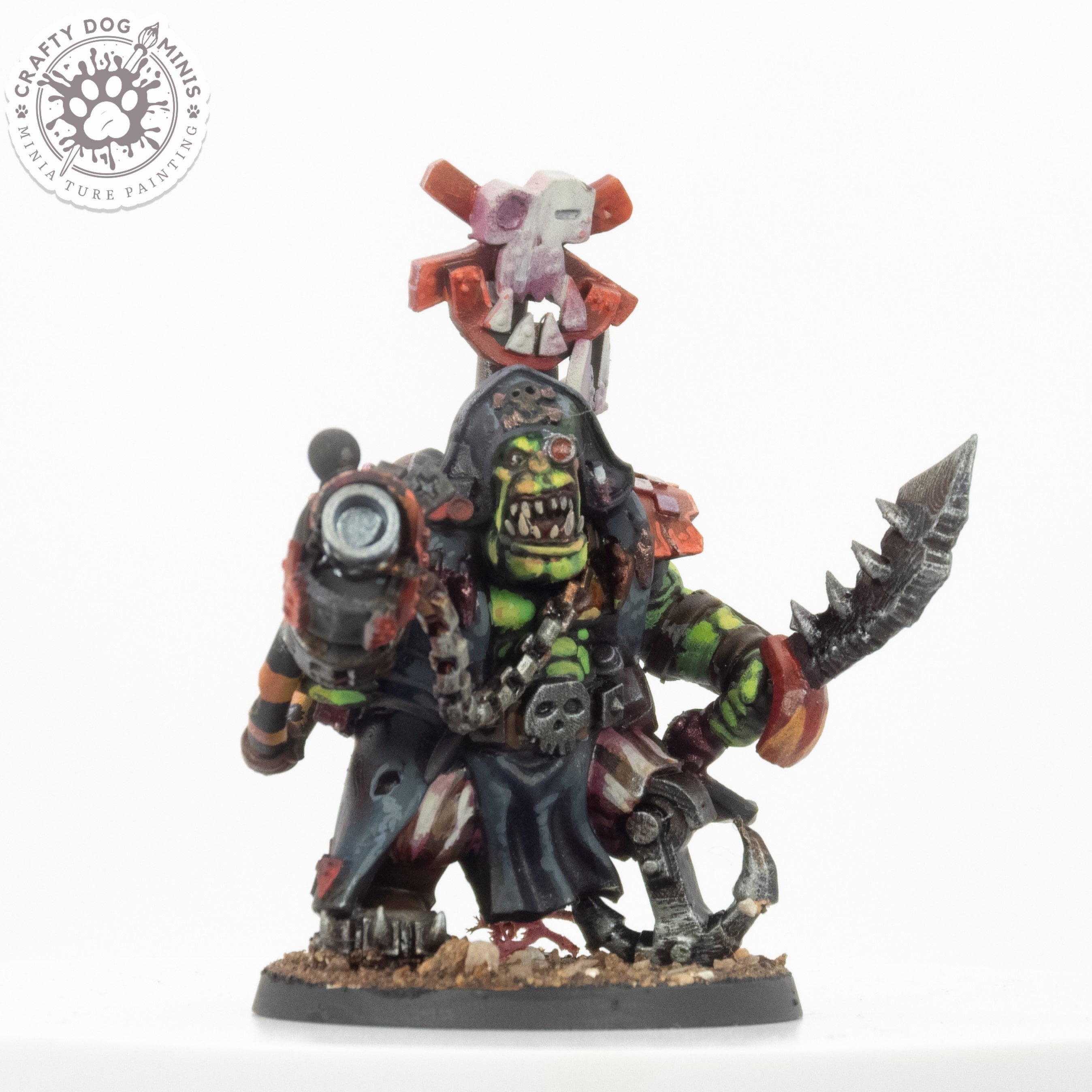 Kaptin Gudrekk: Tabletop Gaming Miniature (Resin 3D Print)