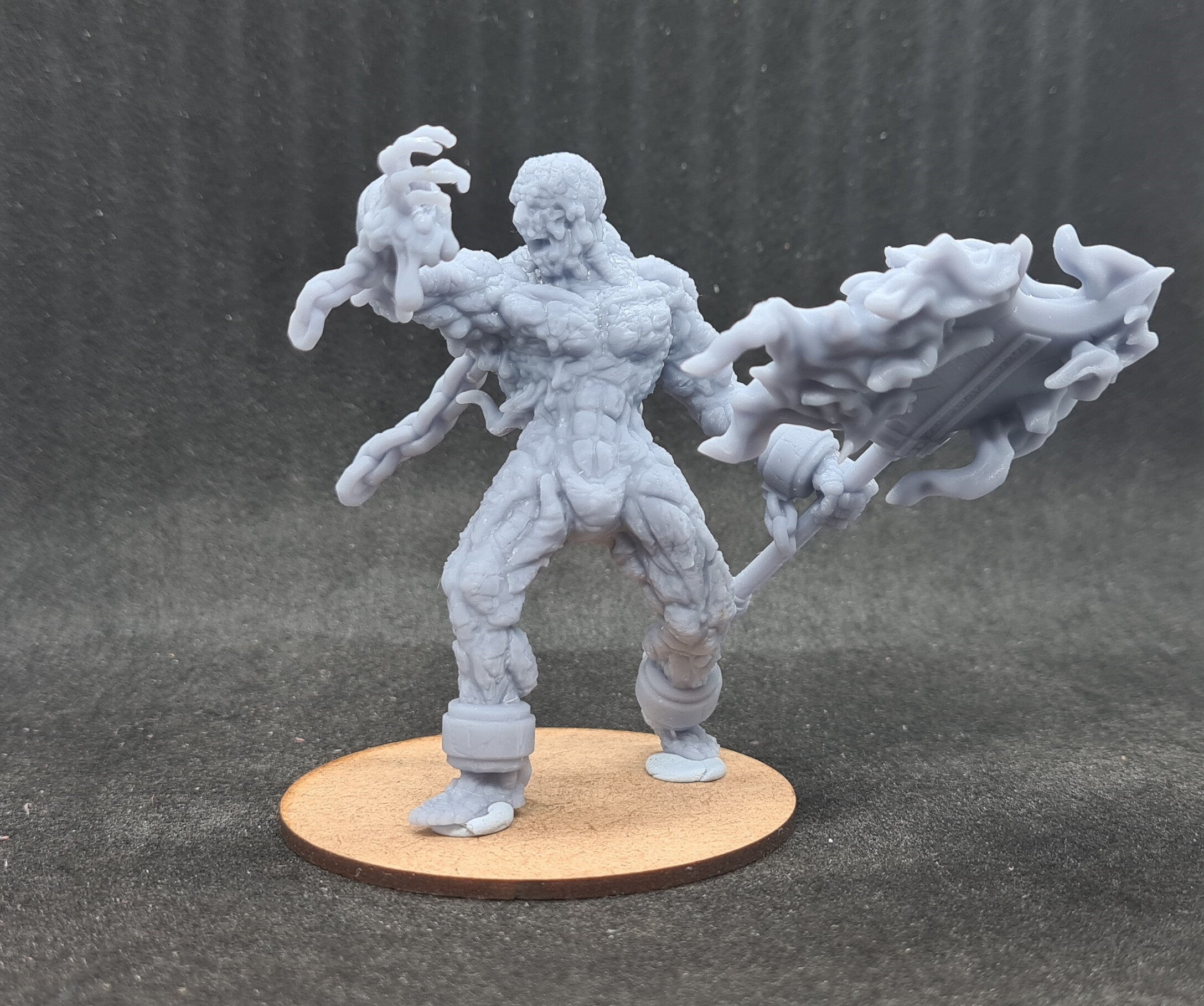 Magma Giant: Tabletop Gaming Miniature (Resin 3D Print)