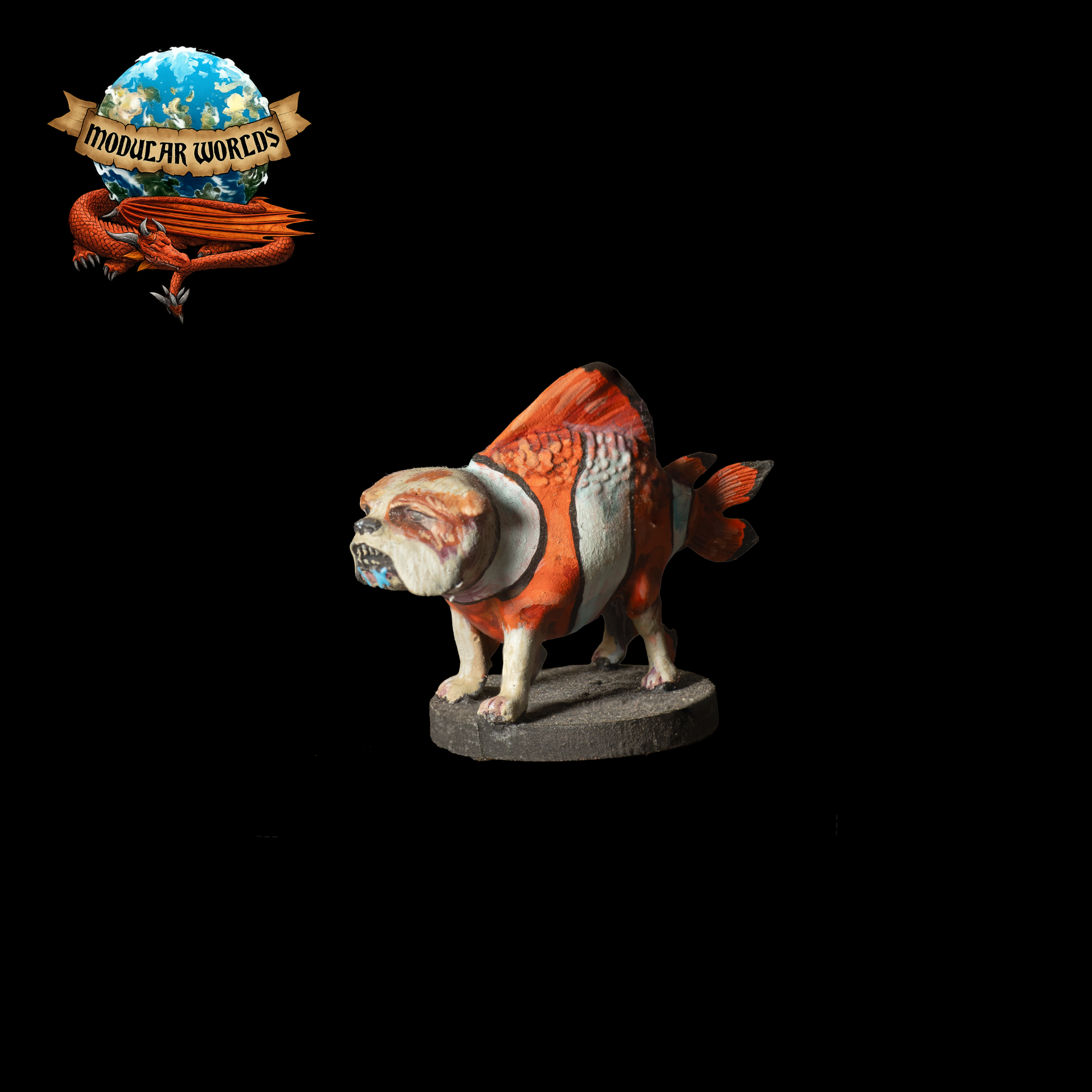 Bullyfish: Tabletop Gaming Miniature (Resin 3D Print)