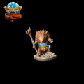 Echidna Druid: Tabletop Gaming Miniature (Resin 3D Print)