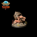Giant Chiton: Tabletop Gaming Miniature (Resin 3D Print)