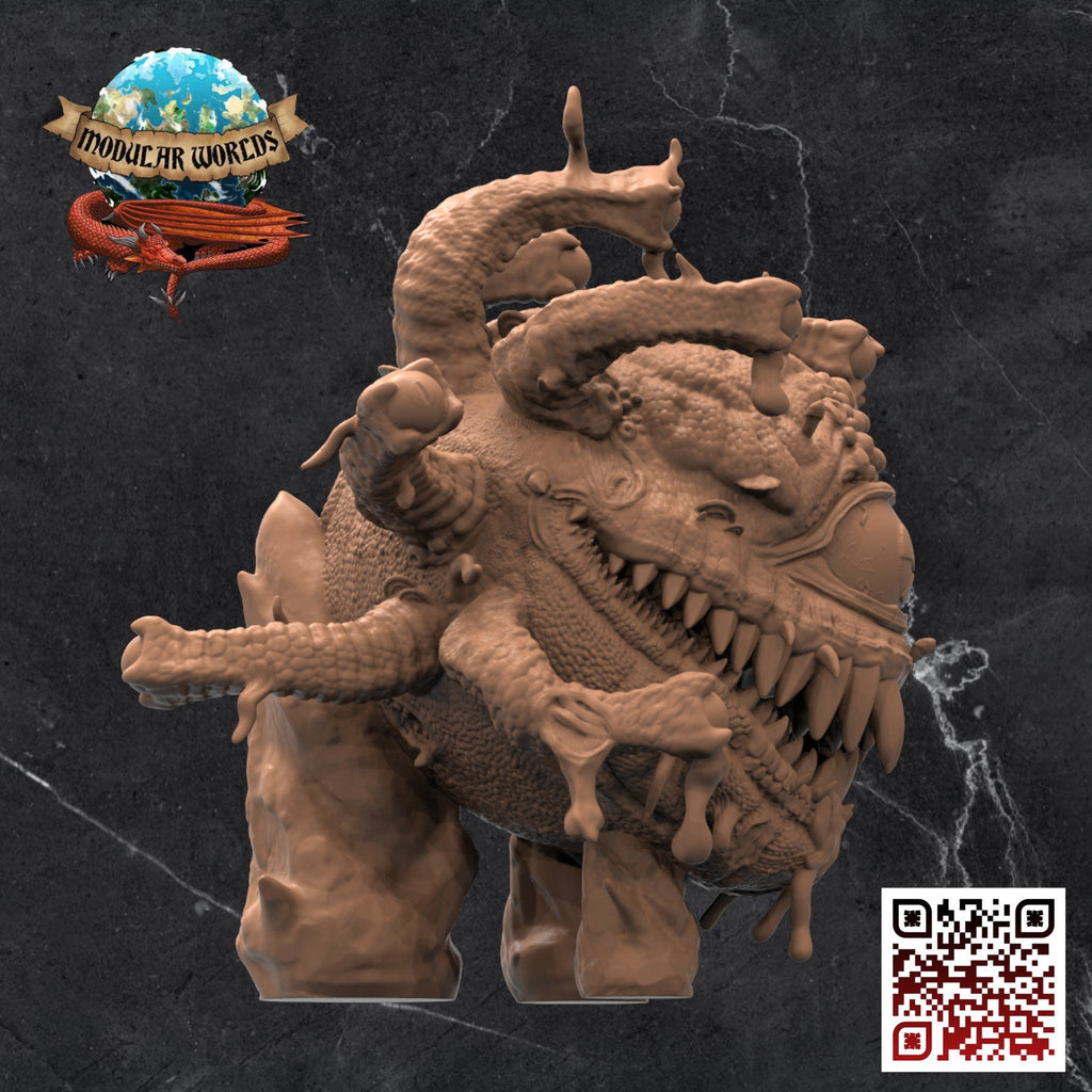 Evigt - The Bringer of Pestilence - Beholder: Tabletop Gaming Miniature (Resin 3D Print)