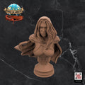 Red Ridinghood Bust: Tabletop Gaming Miniature (Resin 3D Print)