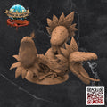Carnivorous Plant Hydra: Tabletop Gaming Miniature (Resin 3D Print)