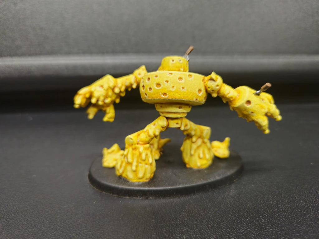 Cheese Golem & Minions: Tabletop Gaming Miniature (Resin 3D Print)