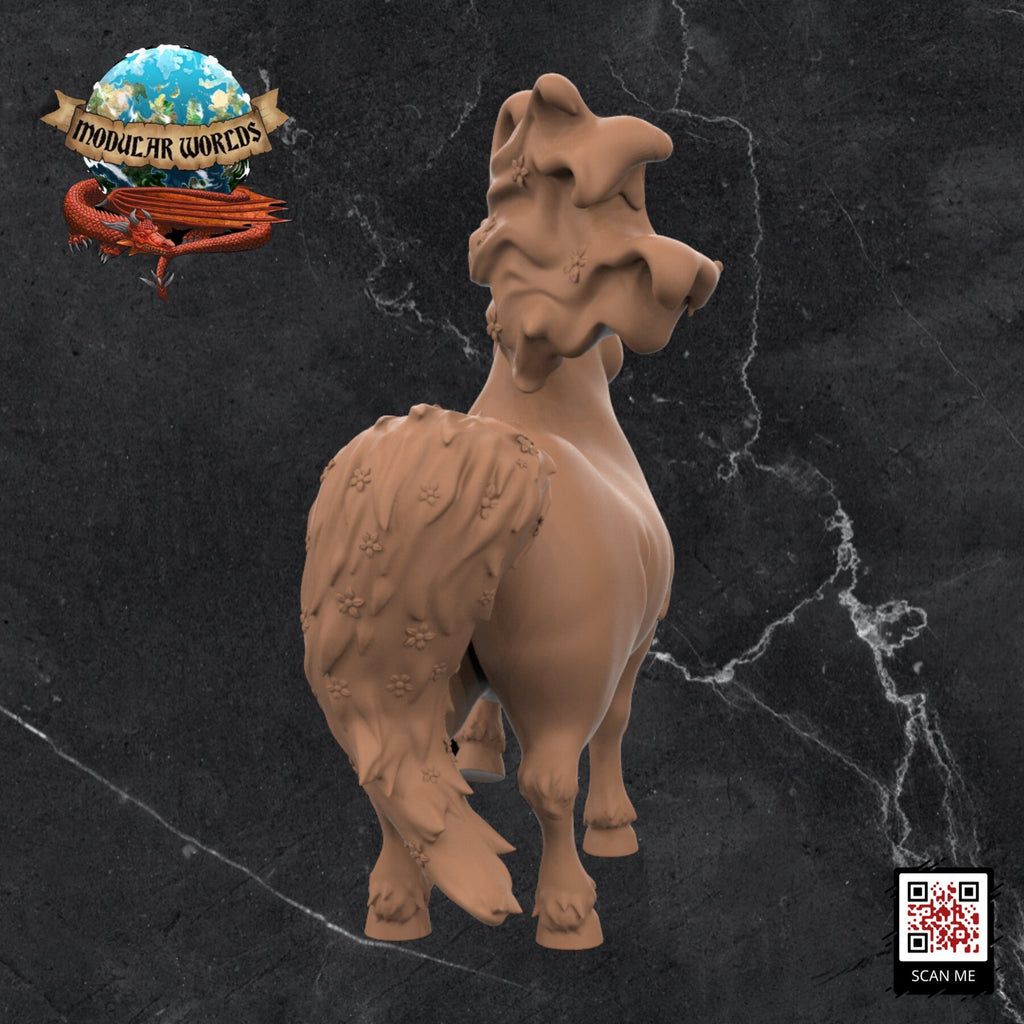 Chubbicorn: Tabletop Gaming Miniature (Resin 3D Print)