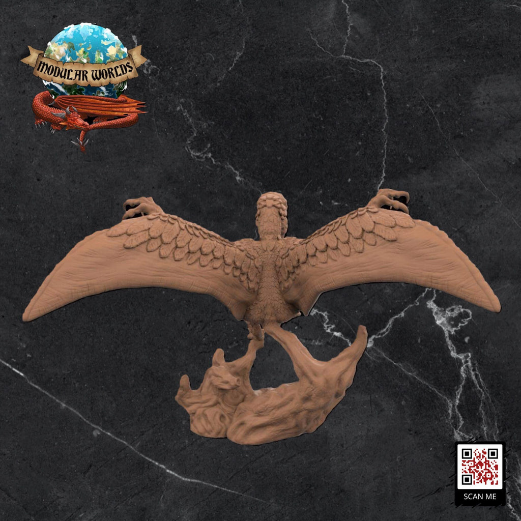 Pterradon: Tabletop Gaming Miniature (Resin 3D Print)