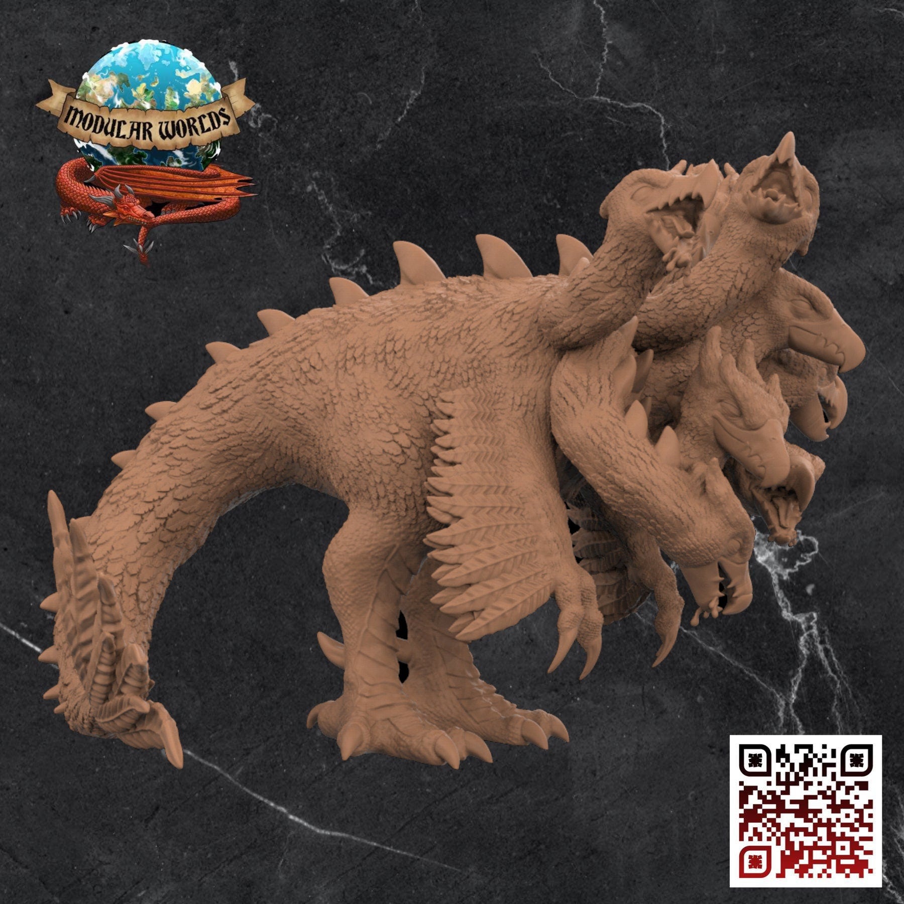 Parliament (Bird) Hydra: Tabletop Gaming Miniature (Resin 3D Print)
