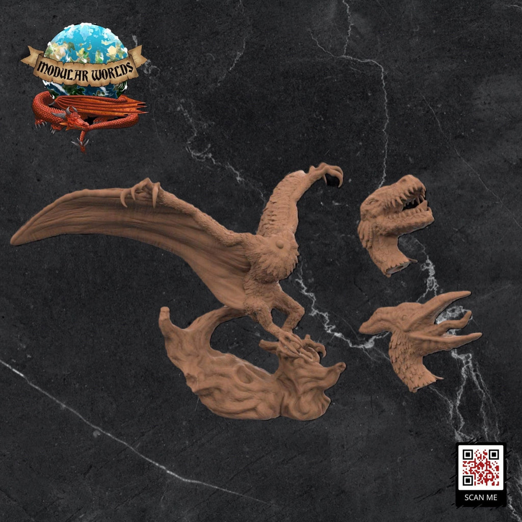 Pterradon: Tabletop Gaming Miniature (Resin 3D Print)